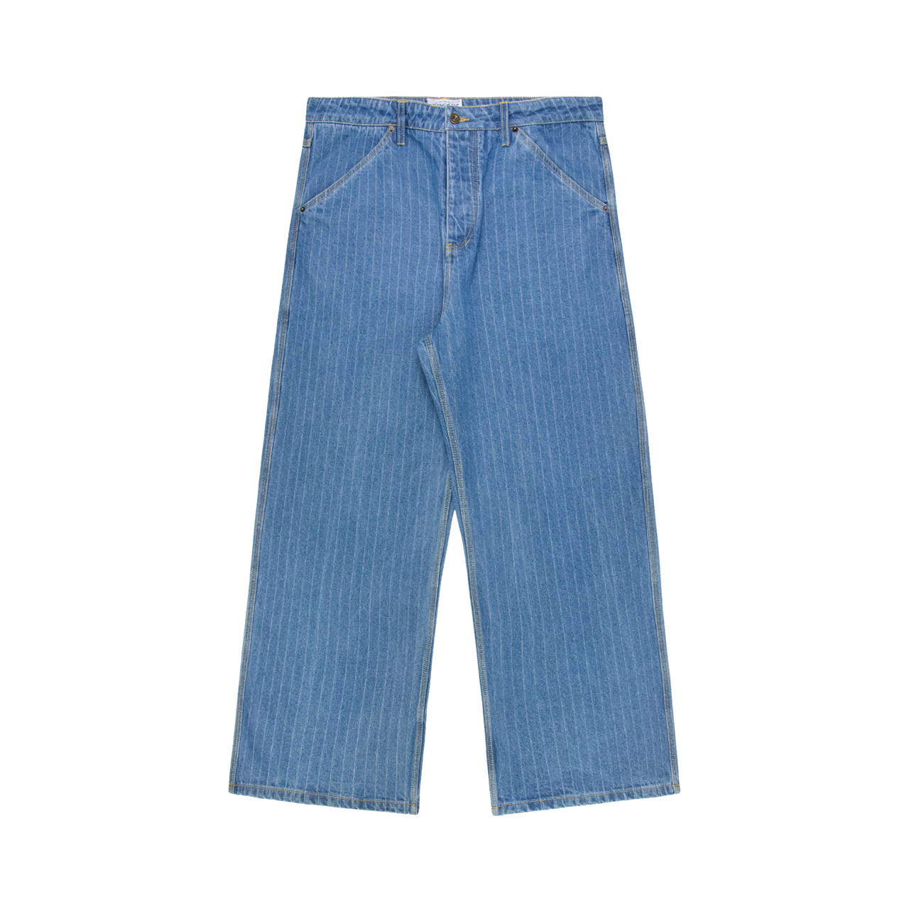 Pinstripe Denim