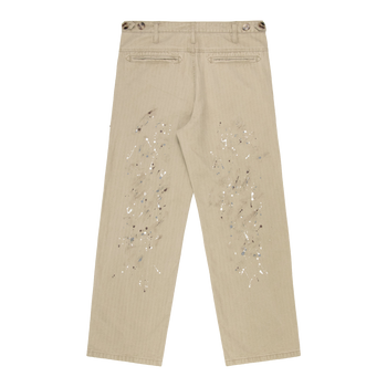 Herringbone Paint Trouser