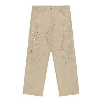 Herringbone Paint Trouser