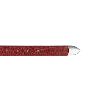 Croc Leather Belt