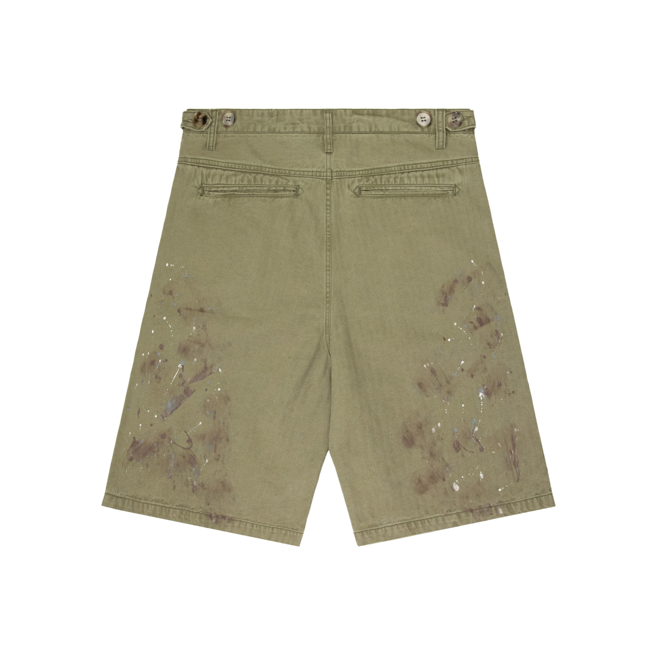 Herringbone Paint Shorts
