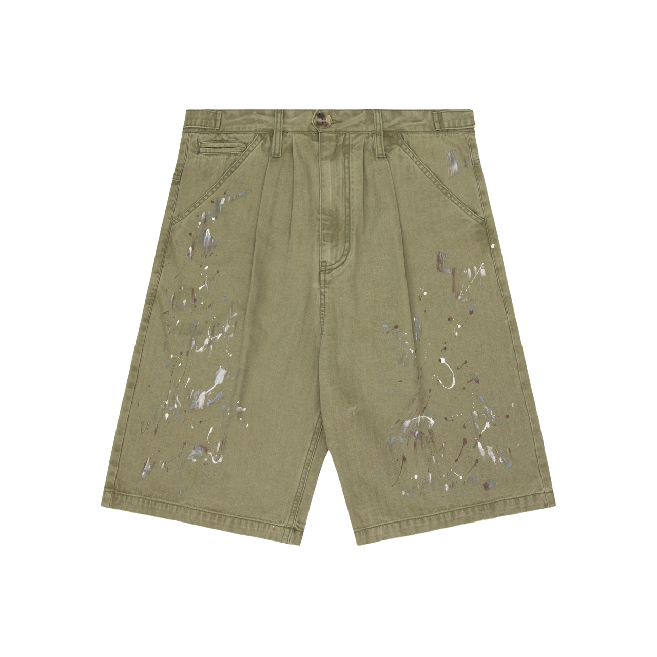 Herringbone Paint Shorts