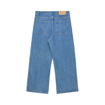 Pinstripe Denim