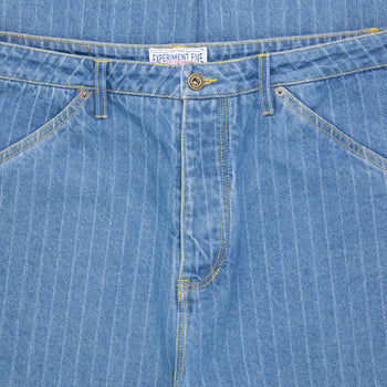Pinstripe Denim