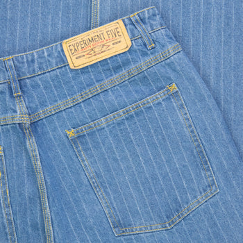 Pinstripe Denim