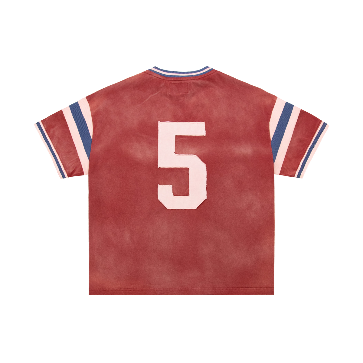 Warm Up Jersey in Washed Red, back