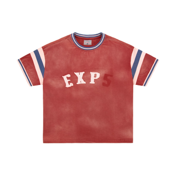 Warm Up Jersey in Washed Red, front