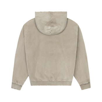 Reversible Plaid Zip Hoodie