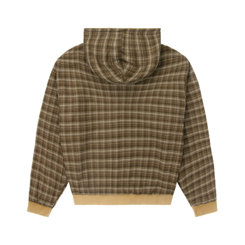Reversible Plaid Zip Hoodie (Pre-Order)