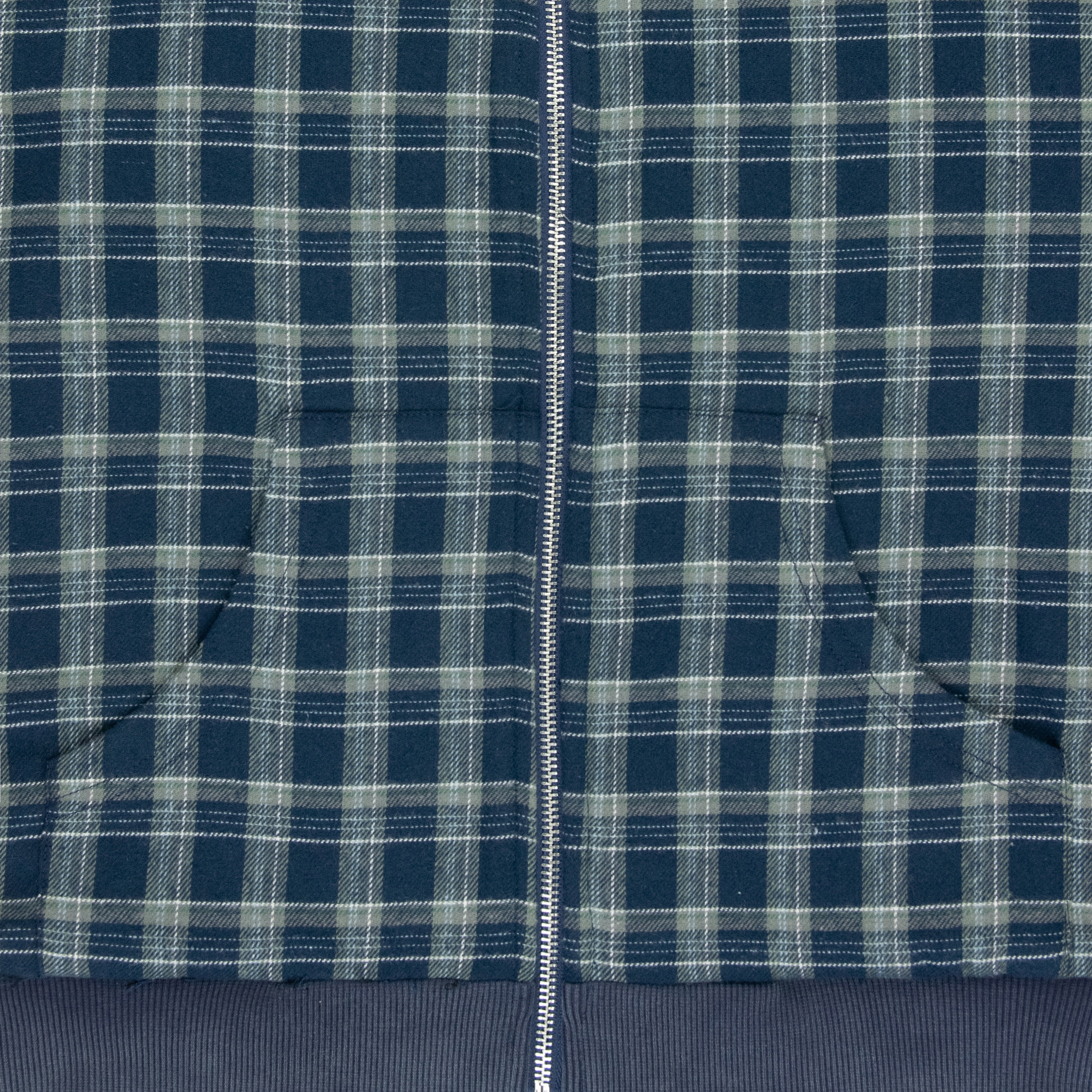 Reversible Plaid Zip Hoodie | Experiment Five